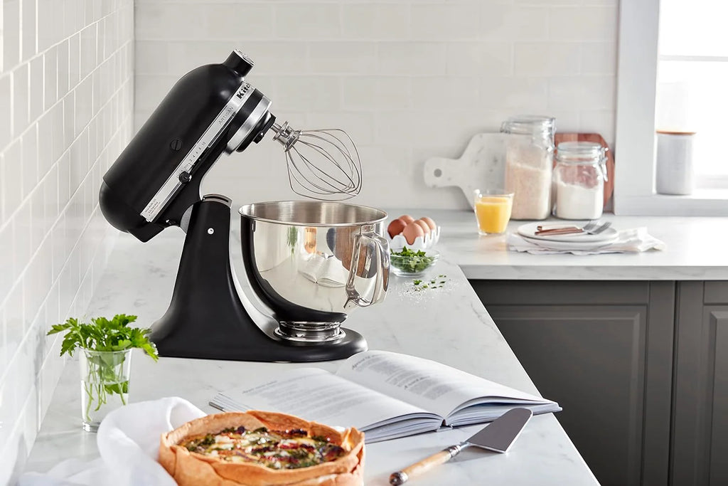5-Quart Tilt-Head Stand Mixer, Electric Kitchen Mixer with Bowl, Multi-Speed Settings for Baking, Mixing and Food Preparation