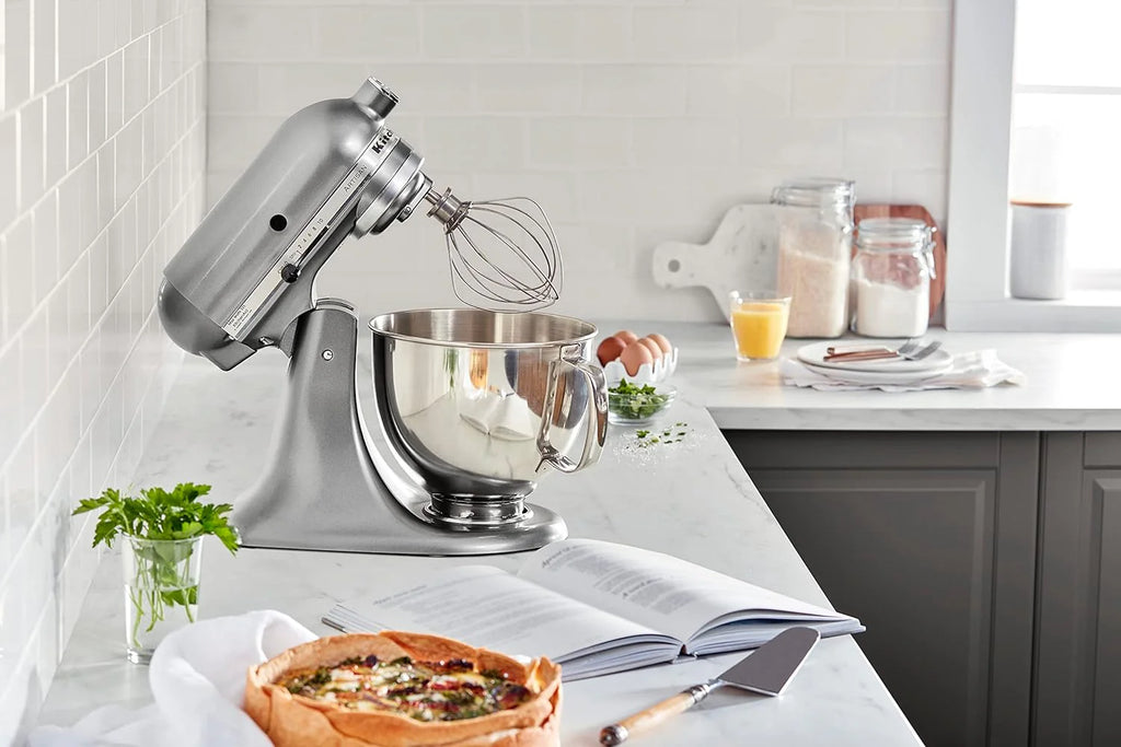 5-Quart Tilt-Head Stand Mixer, Electric Kitchen Mixer with Bowl, Multi-Speed Settings for Baking, Mixing and Food Preparation