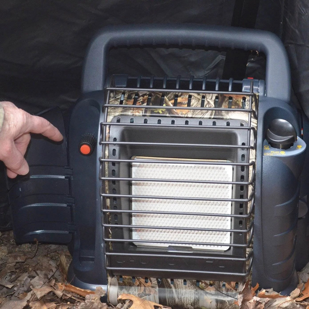 12,000 BTU Portable Propane Heater – 2 Heat Settings, ODS Safety Shut-Off, Camo