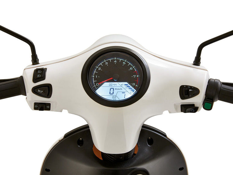 Electric Scooter with Lithium-Ion Battery, Eco Mode and 50 km Range