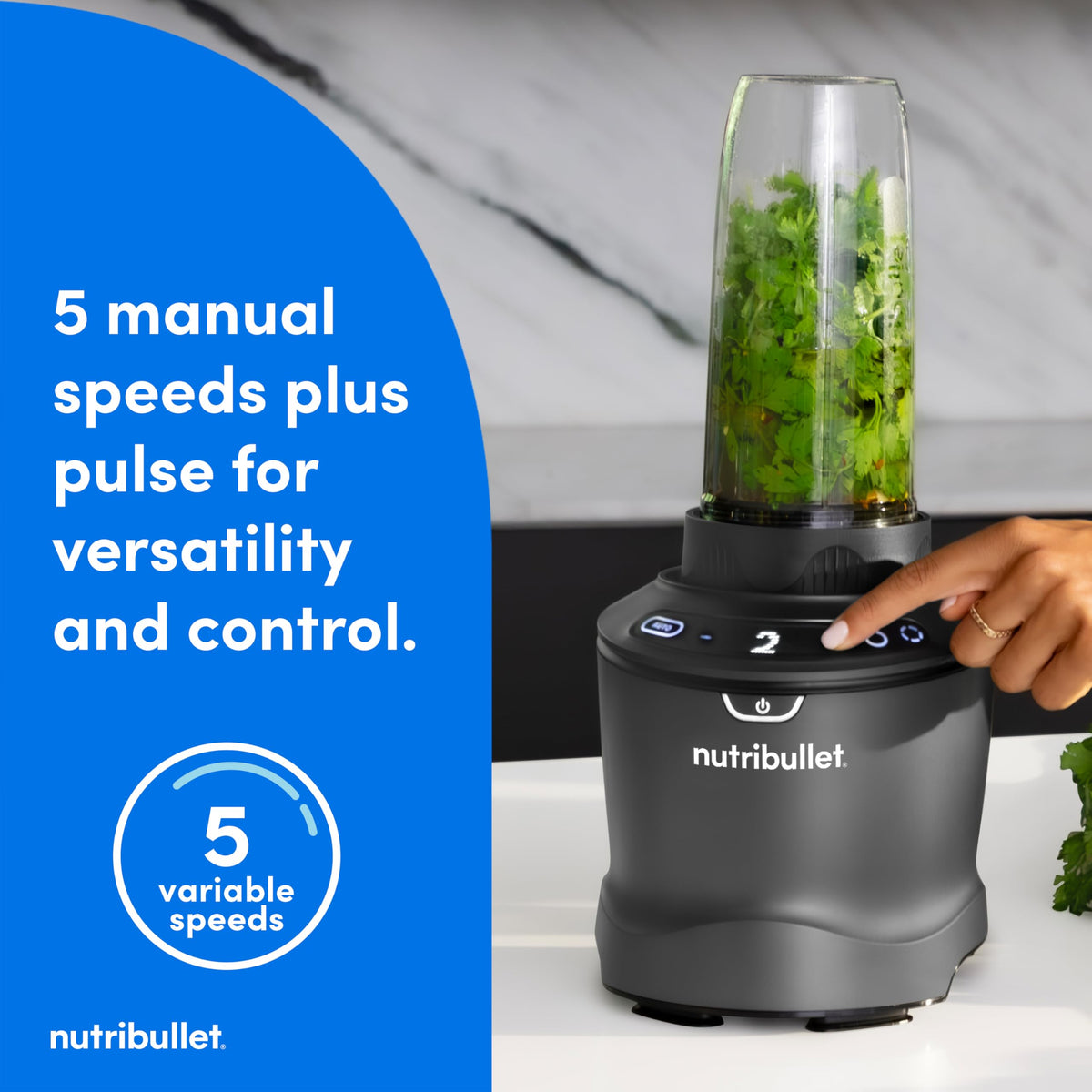 1400-Watt Blender Combo, Multi-Function Countertop Blender with Multiple Speed Settings, Gunmetal