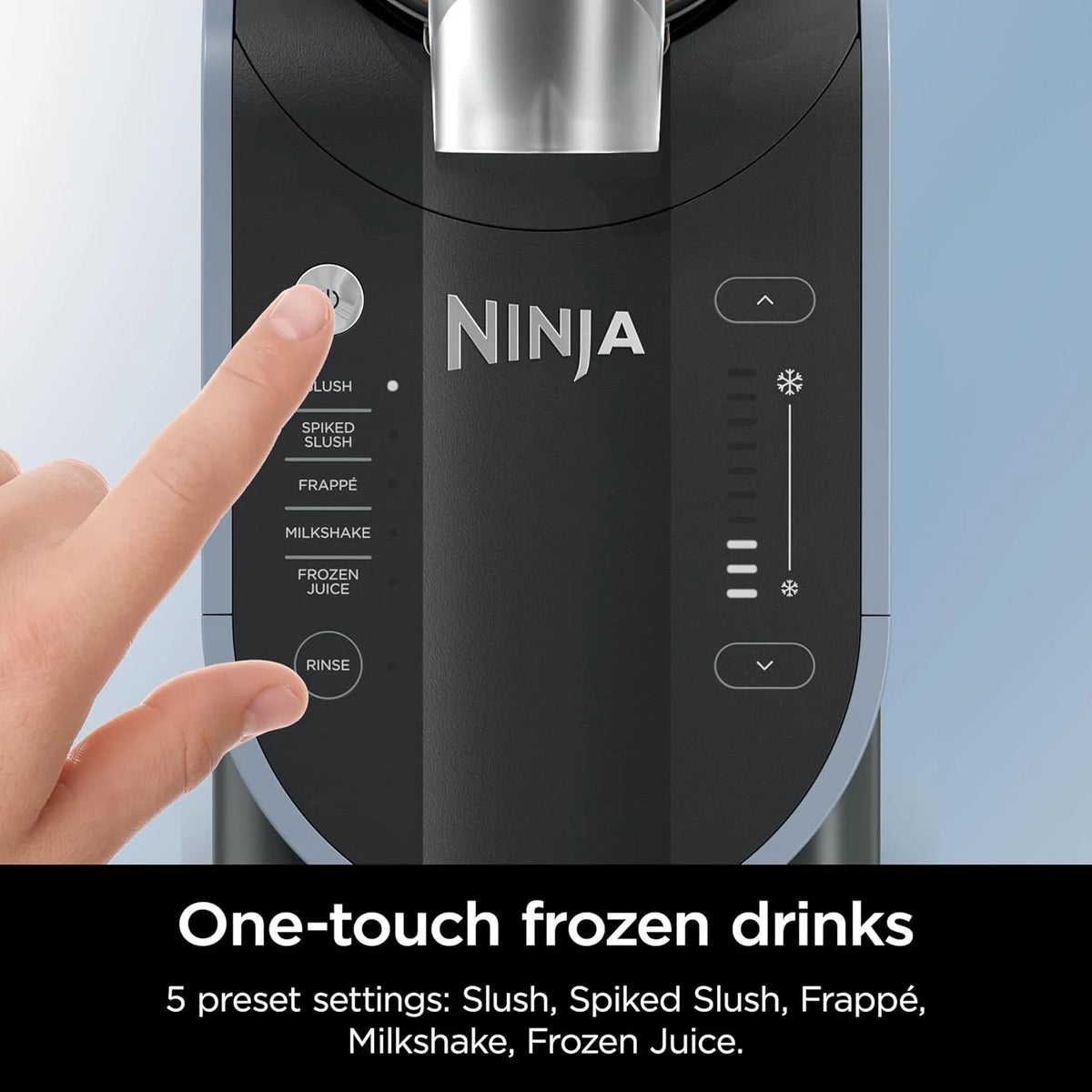 88 oz. Frozen Drink Machine – RapidChill Technology, 5 Preset Programs for Slushies & Cocktails