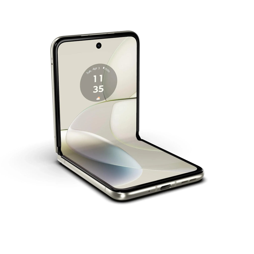 Unlocked Smartphone, 8GB RAM, 128GB Storage, 32MP Camera, Vanilla Cream, 73.95 x 170.82 x 7.35mm