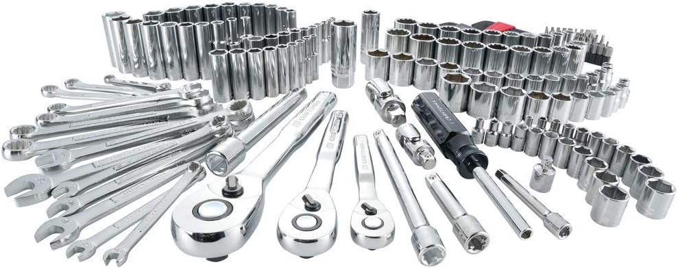 189-Piece Mechanics Tool Set, 1/4-Inch and 3/8-Inch Drive