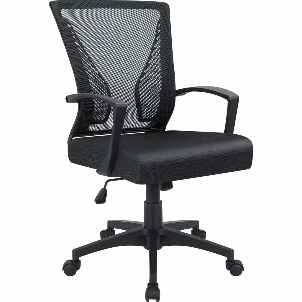 Ergonomic Mesh Office Chair with Lumbar Support, Breathable Computer Desk Chair