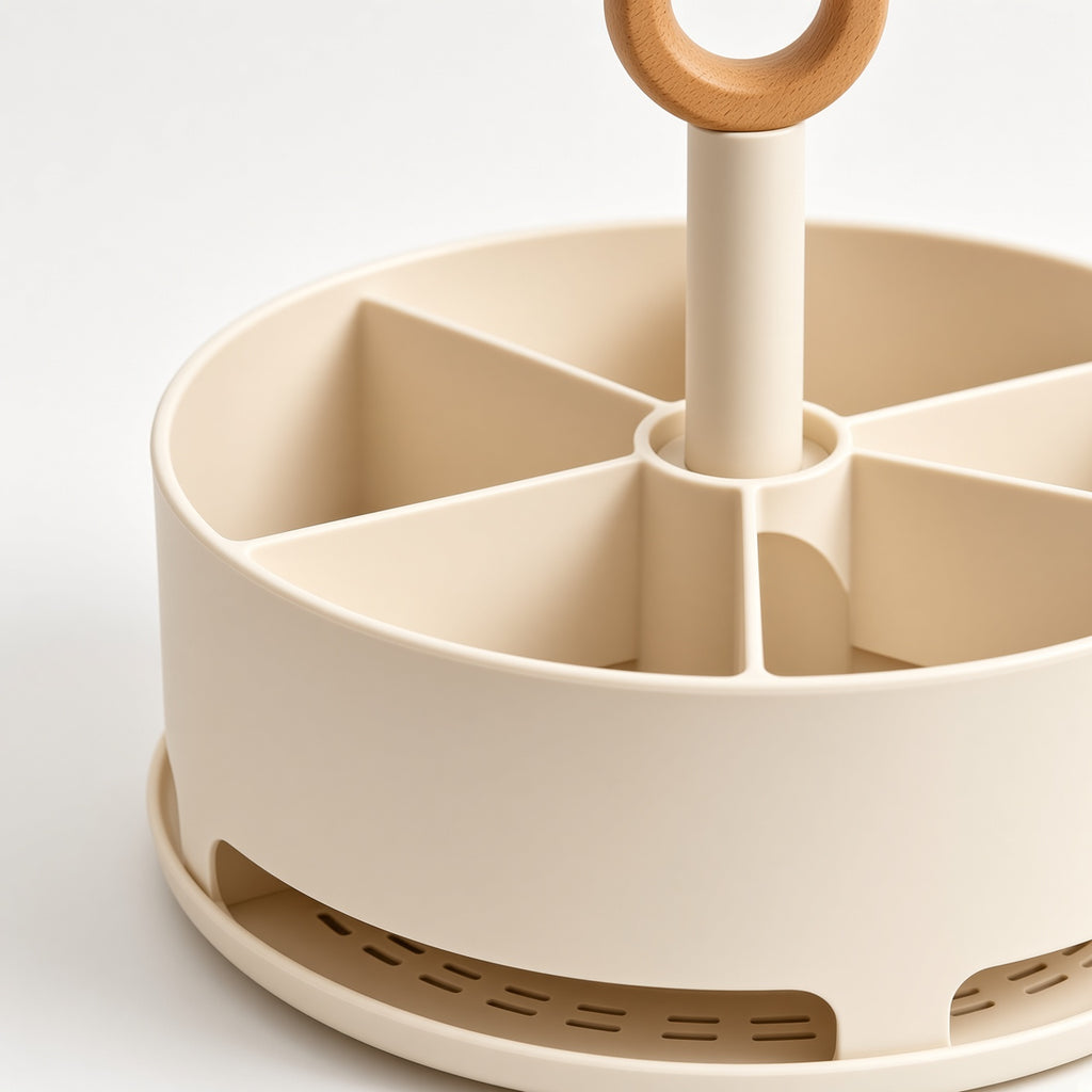 Rotatable Silverware Organizer