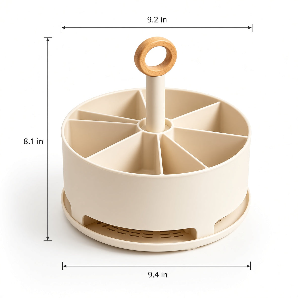 Rotatable Silverware Organizer